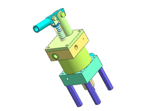 수력인 동력이 공급된 1300 바 HPU1500 공중 드리븐 유압 펌프 유닛 공압