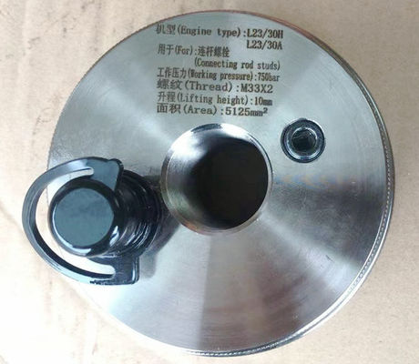 ディーゼル機関の黒油圧ジャック ボルト引張りのボルト伸張器