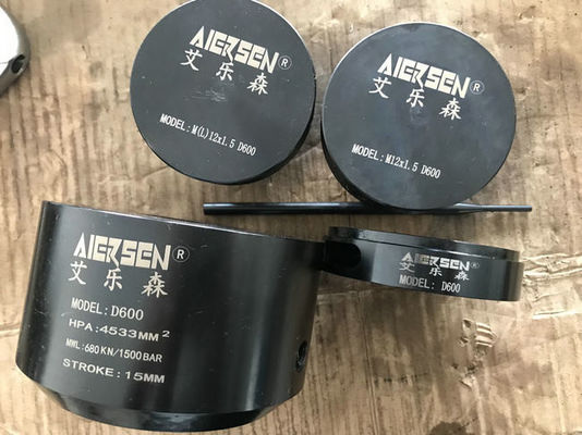 Levantamento com macaco máximo de tensão do cilindro D600 do parafuso hidráulico do turbocompressor 680KN